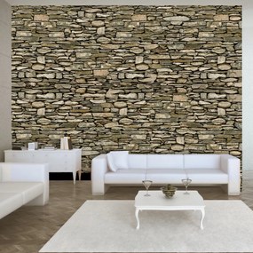 Artgeist Fototapeta - Stone wall Veľkosť: 147x105, Verzia: Samolepiaca