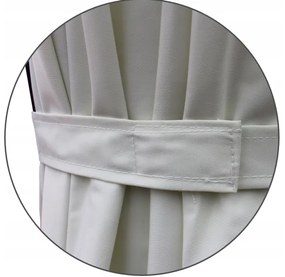 Veľký záhradný slnečník v béžovej farbe 3 x 4 m