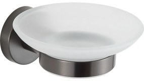 Mexen Remo, sklenená mydelnička, grafitová, 7050739-66