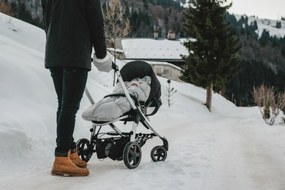 Rukavice na kočík Grey