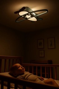 IKO LED stropná lampa s diaľkovým ovládačom – Lietadlo