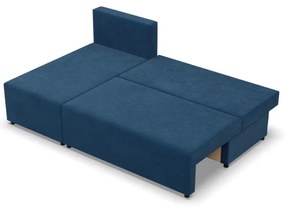 Rohová rozkladacia sedačka FERMO Poso granátová