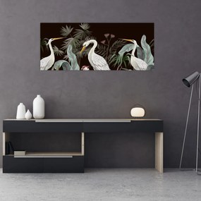 Obraz - Vtáky (120x50 cm)