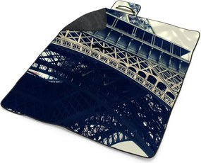 Sablio Plážová deka Eiffel Tower: 200x140 cm