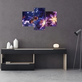 Obraz - Včelia lúka III. (90x60 cm)