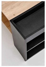 Konferenčný stolík Ingenio, dub artisan / čierna