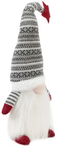 Tutumi Tutumi, vianočný trpaslík 50cm 22630, šedá-biela-červená, CHR-09912