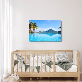 Obraz - Bora-Bora, Francúzska Polynézia (90x60 cm)