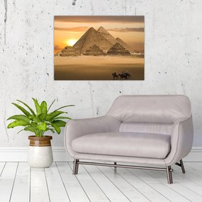 Obraz - Pyramídy (70x50 cm)