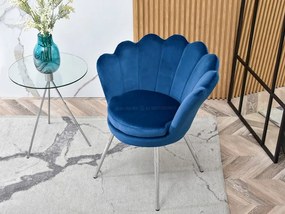 Kreslo Lasair (námornícka + čierna). Vlastná spoľahlivá doprava až k Vám domov. 1110144