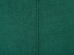 Zamatový taburet smaragdovozelený OSLO Beliani
