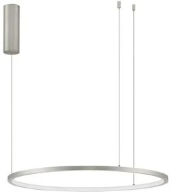 LED luster Tarquin 60 Strieborná
