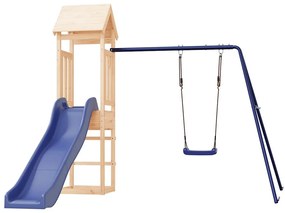 Vonkajšia súprava na hranie masívna borovica