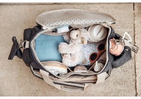 Beaba - Prebaľovacia taška na kočík SYDNEY šedá/béžová