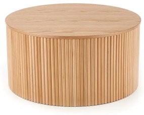 Prírodný konferenčný stolík FEVIK 80x41