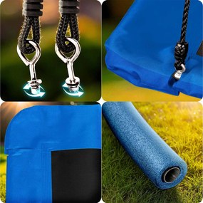 Obdĺžniková hojdačka bocianie hniezdo Neo-Sport Swingo 110 x 70 cm