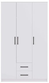 Šatní skříň Romana 120 cm bílá