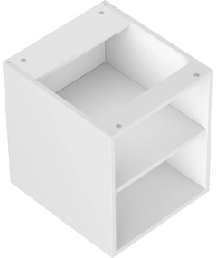 Mexen Box-A, otvorená skrinka s policou 40 cm, biela matná, 91AX2-0400-470-0-01