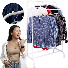 Stojan na oblečení BAGRUS bílý