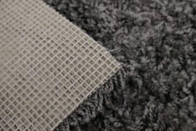 Vopi, Koberec metráž Color Shaggy šedý - neúčtujeme odrezky z role, na mieru, šíře 1,33m,1m,2m,3m,4m,na mieru, neúčtujeme odrezky, šedá, ab (mriežka), kancelária