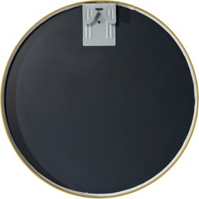 Nástenné zrkadlo Elsie M 323821 - 45x45 cm - Zlatá lesk