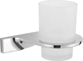 Mexen Rino, nástenný pohár na kefky, chrómová, 7027038-00