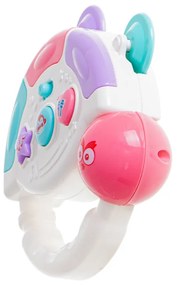 KIK KX5436 Tamburínka baby 12 cm biela