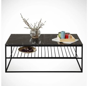 Asir Konferenčný stolík ETNA 43x95 cm čierna 801CMY2838