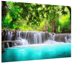Obraz vodopádov (70x50 cm)