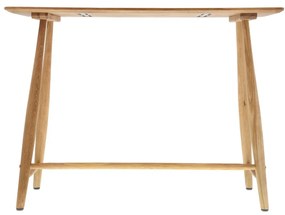 Jedálenský stôl z dubového dreva 44.5x100 cm Bodo - Villa Collection