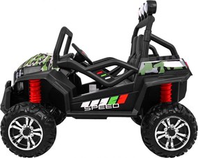 Ramiz Grand Buggy Strong Lift pre deti Moro + pohon 4x4 + diaľkové ovládanie + nosič batožiny + rádio MP3 + LED
