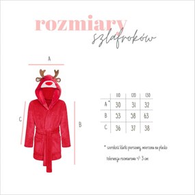 Detský župan SOBÍK Rozmer: L 130 cm