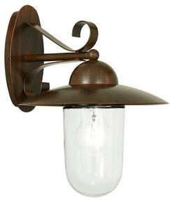 EGLO 83589 - Vonkajšie nástenné svietidlo MILTON 1xE27/60W