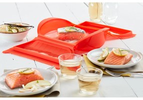 Silikónová nádoba na varenie v pare – Lékué