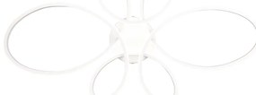 Biele LED stropné svietidlo 45.5x83 cm Fly – Trio