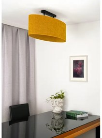 Duolla - Prisadený luster OVAL 2xE27/15W/230V hnedá