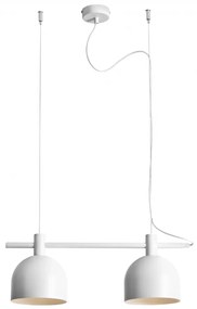BERYL 2 | minimalistická visiaca lampa Farba: Biela