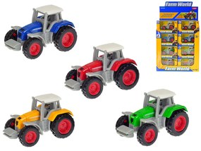 Jia Yue Toys Traktor – mix farieb 7 cm