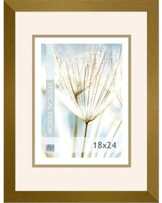 Fotorám 18x24, Quadro/GOLD