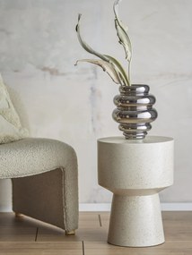Bloomingville Sklenená váza Zorya Silver