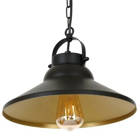 Luster na reťazi IRON 1xE27/60W/230V