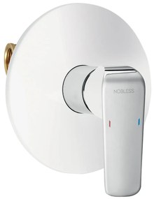 Novaservis Nobless Tina, sprchová podomietková batéria, chrómová, 38050,1
