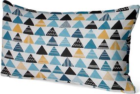 Obliečka na vankúš JESS 50x30 cm - Trojuholníky