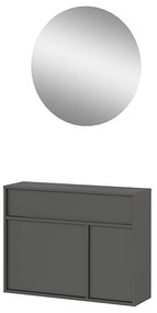 Antracitová predsieňová zostava Ameca 2.0 – Germania