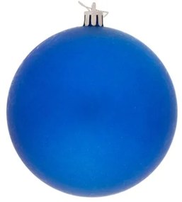 DECOLED Plastová lopta, 10 cm, modrá, 6 x matná