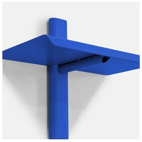 Modrá kovová polica 28 cm Hola – Spinder Design