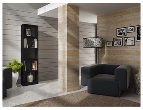 Regál 40 cm čierny