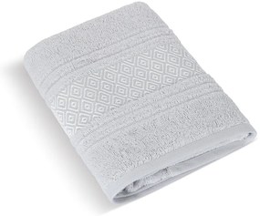 Brotex Froté osuška Mozaika 70x140cm 550g svetlo šedá