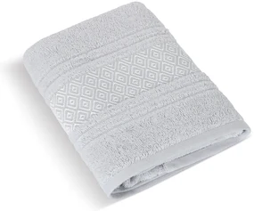 Brotex Froté osuška Mozaika 70x140cm 550g svetlo šedá