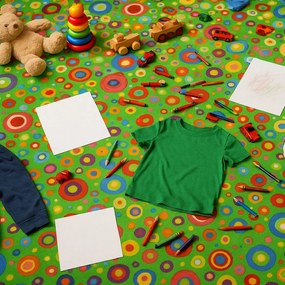 Spoltex, Detský metrážny koberec Candy 24, na mieru, šíře 4m, viacfarebná, filc, detská izba